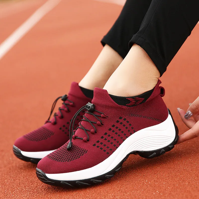 Lightweight arch support Walking sneakers