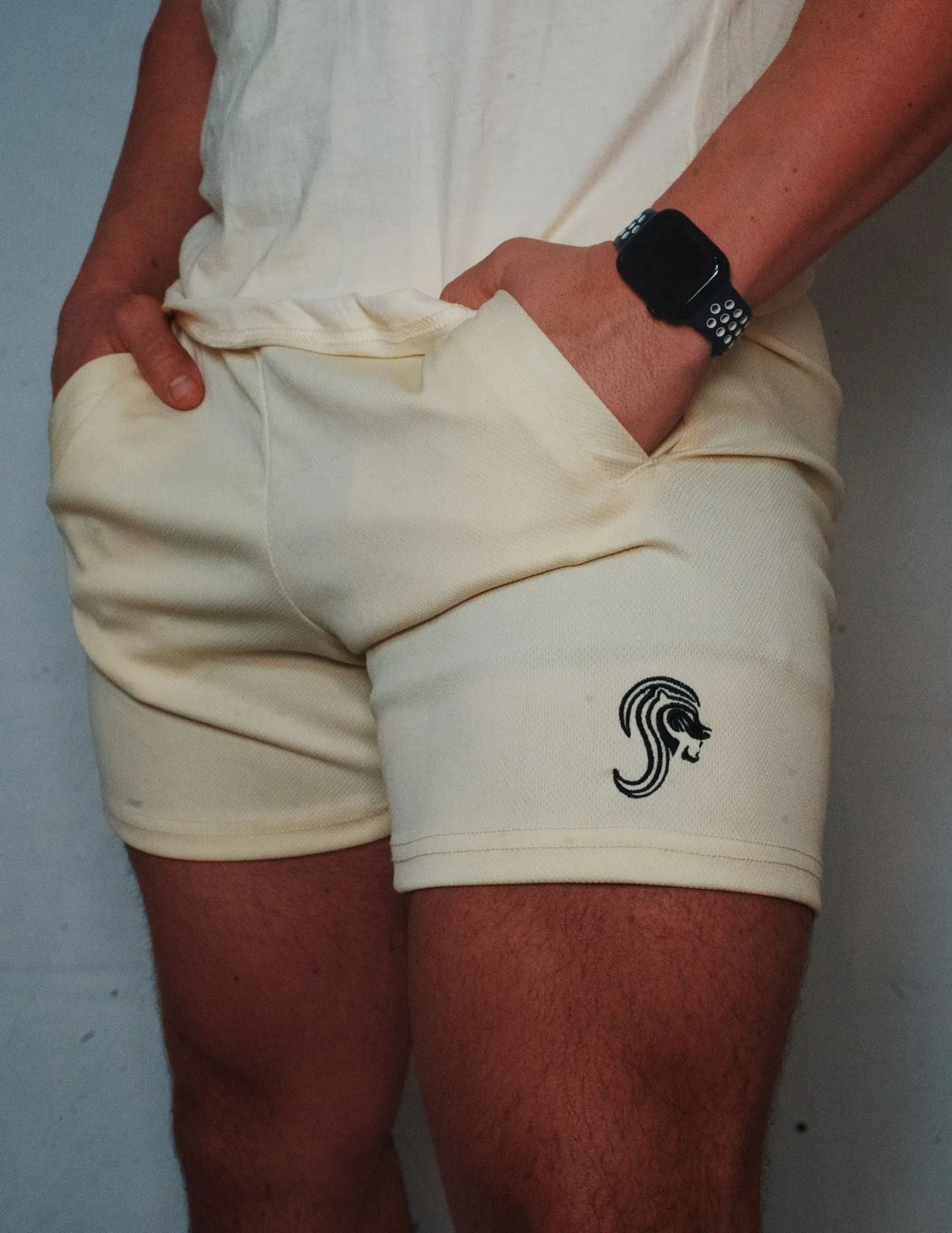 LION MINIMALIST 5-INCH MESH SHORTS (3 COLORS)