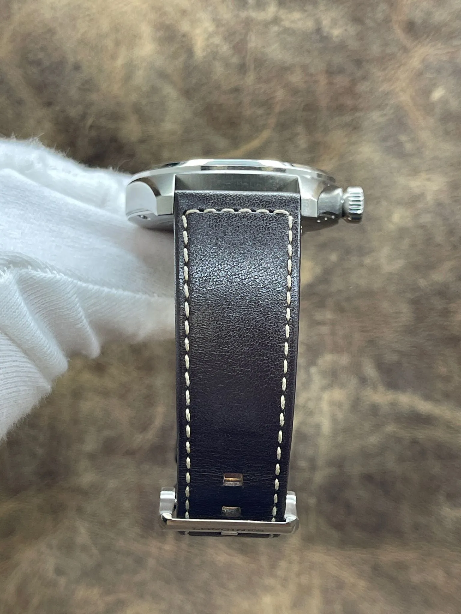 Longines Spirit 42mm L3.811.4.03.2 Green Dial Automatic Men's Watch
