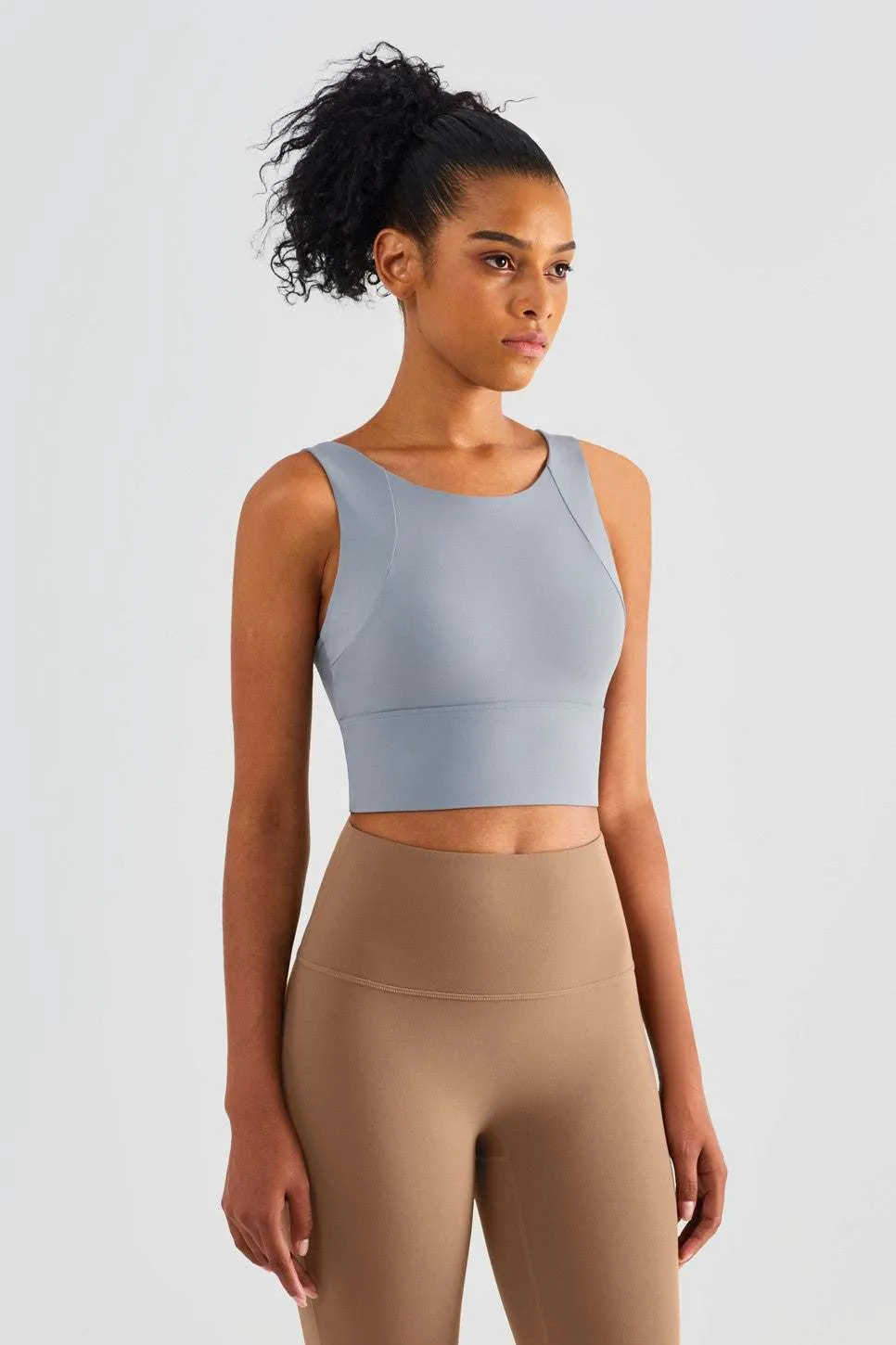 Longline Racerback Sports Bra