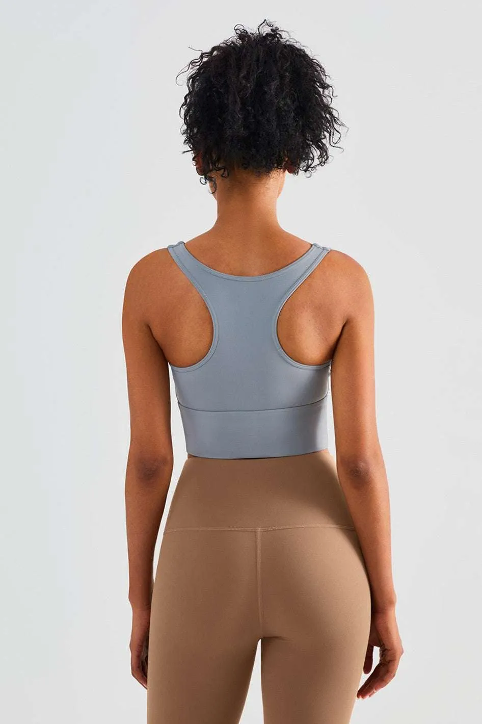 Longline Racerback Sports Bra