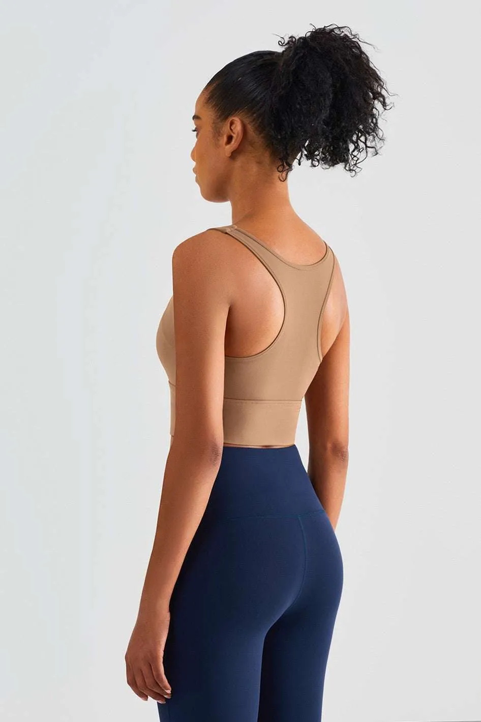 Longline Racerback Sports Bra