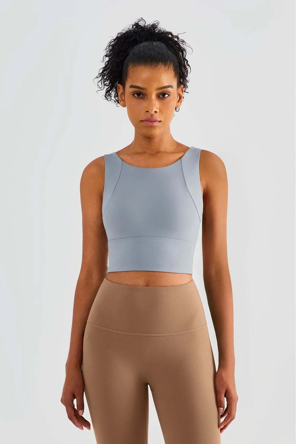 Longline Racerback Sports Bra