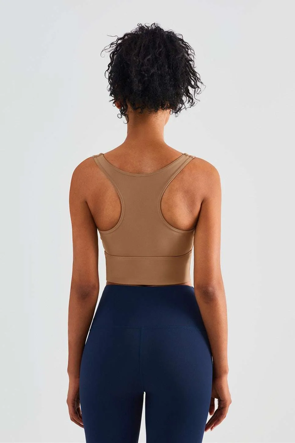 Longline Racerback Sports Bra
