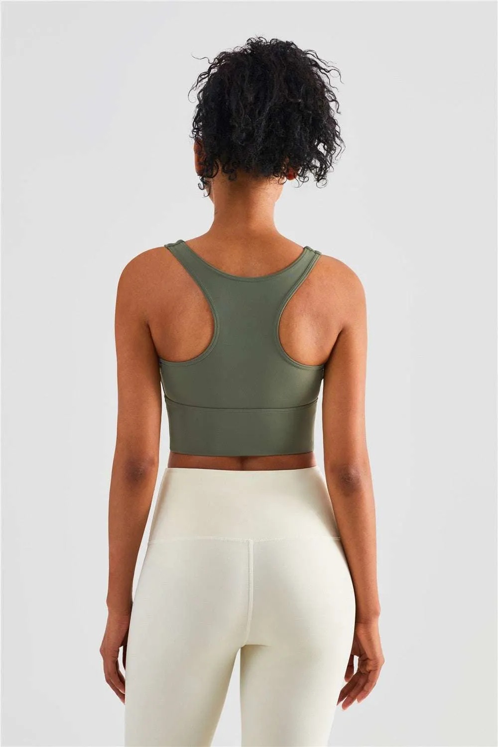 Longline Racerback Sports Bra