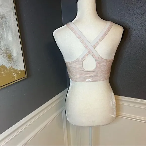 Lorna Jane Know Space Dye Criss Cross Racerback Sports Bra
