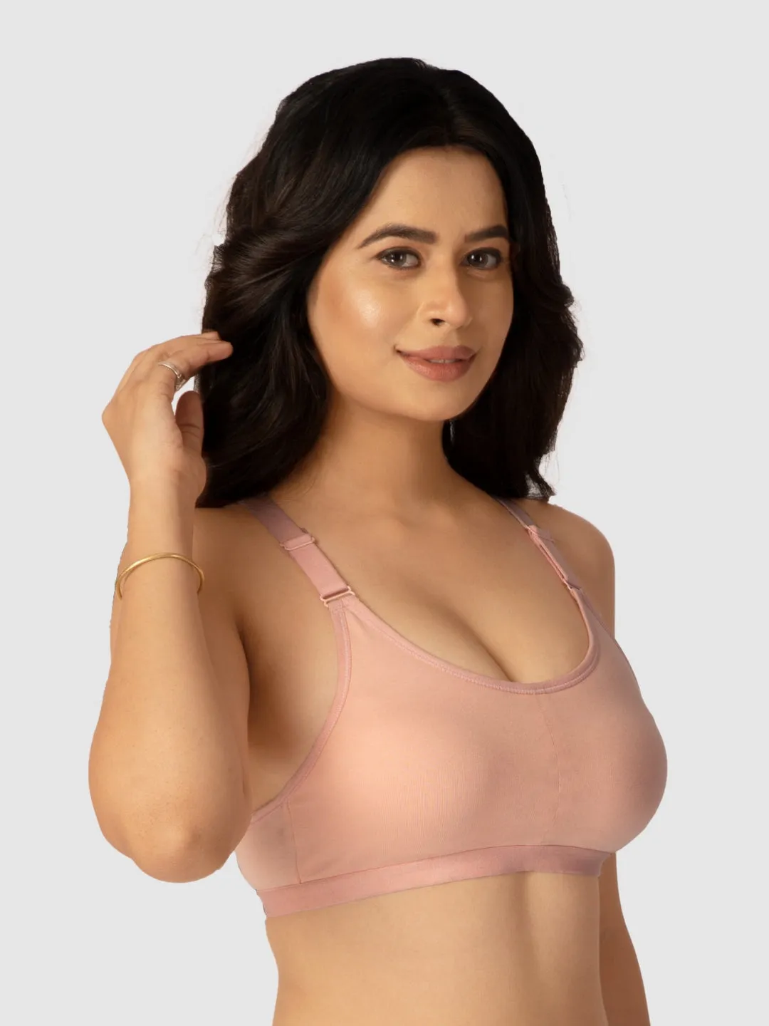 Lovable Womens Non Padded Non Wired Full Coverage Sports Bra