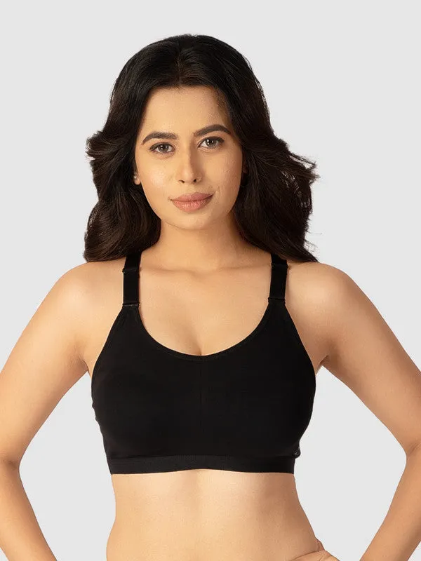 Lovable Womens Non Padded Non Wired Full Coverage Sports Bra
