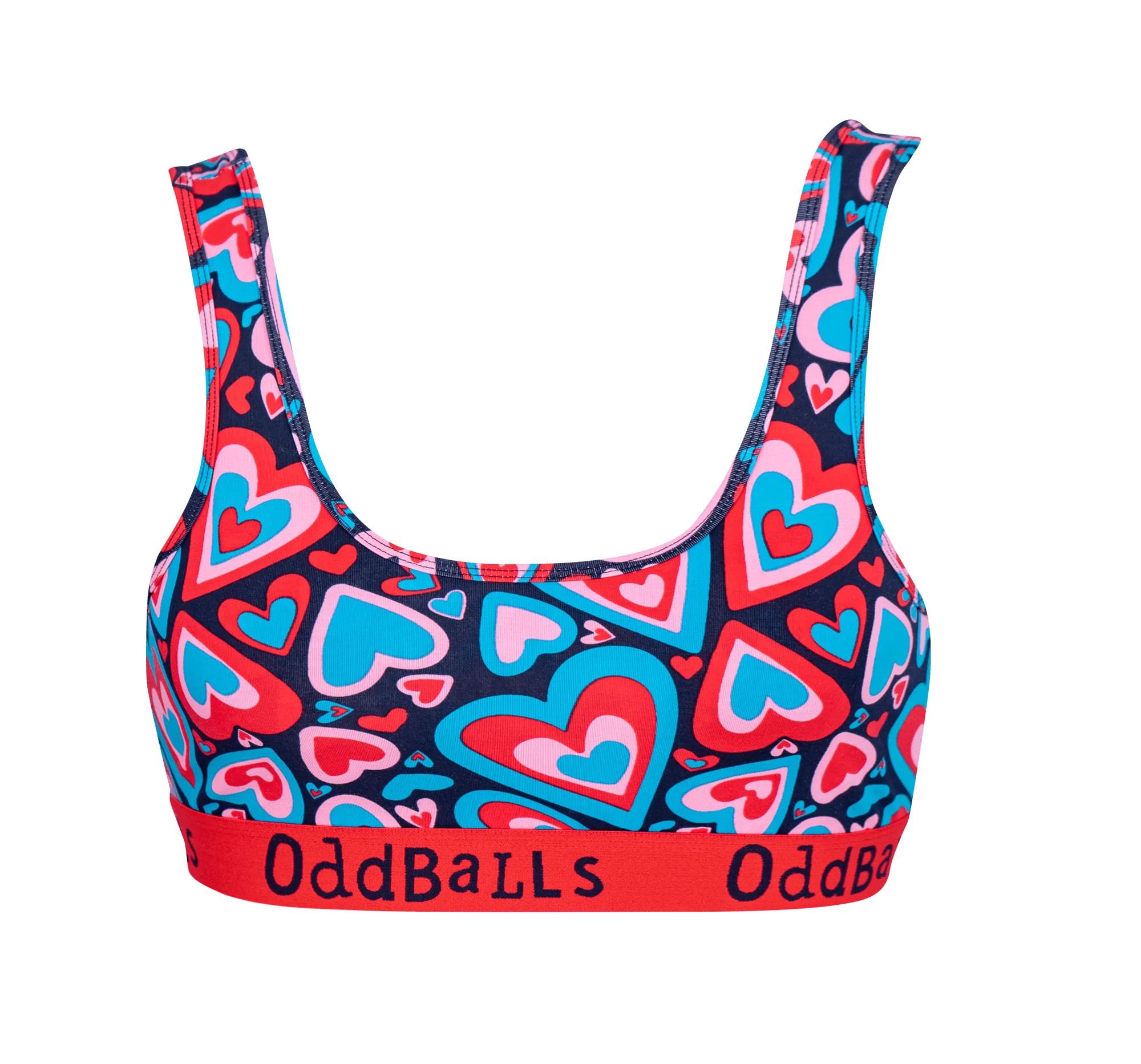 Love Hearts Bundle - Womens Boxer Shorts   Bralette