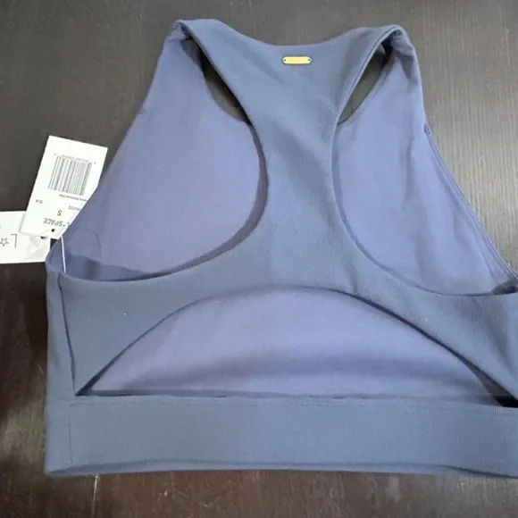 L*Space Active Chasing Rainbows Crop Top/Sports Top Blue/Purple Size S - NWT