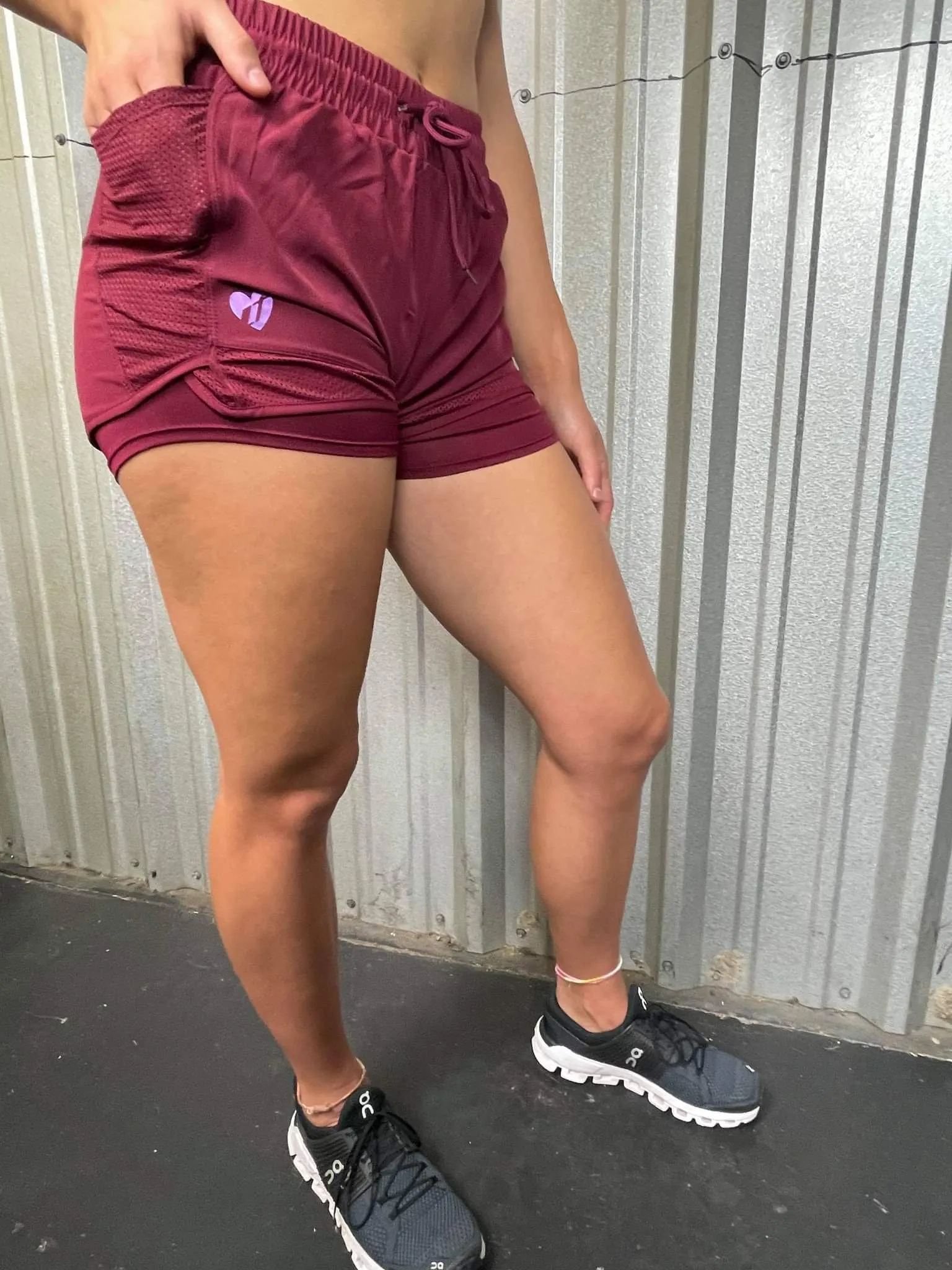 LT Double Layer Pocket Running Shorts