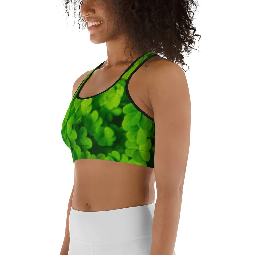 Lucky Leafy Sports Bra