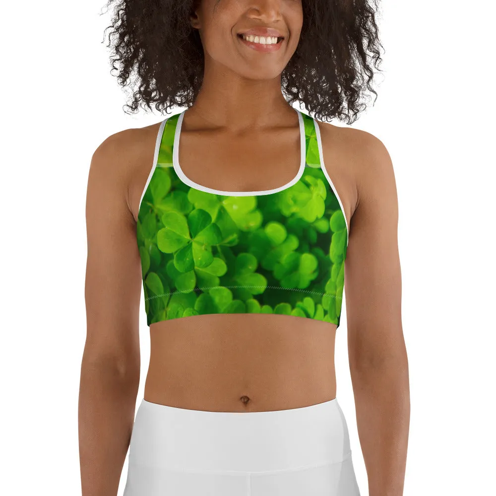 Lucky Leafy Sports Bra