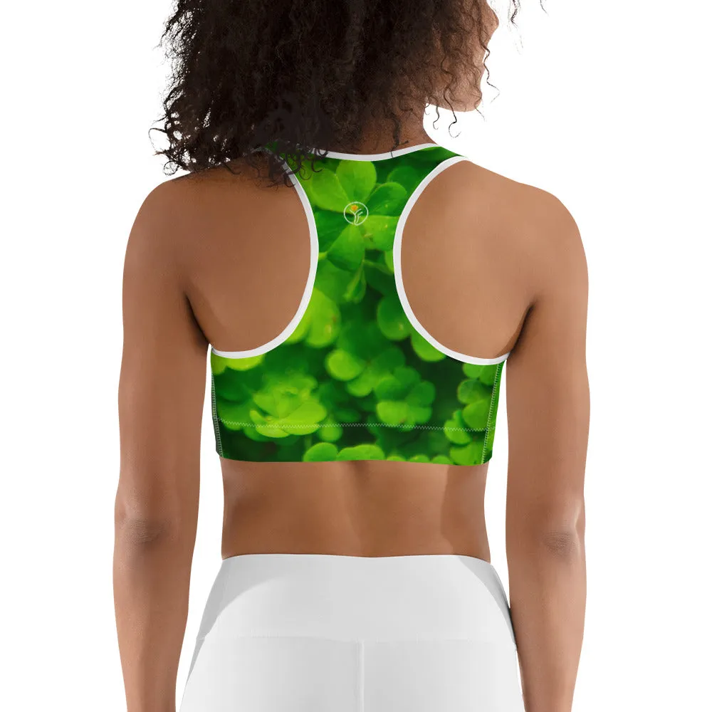 Lucky Leafy Sports Bra
