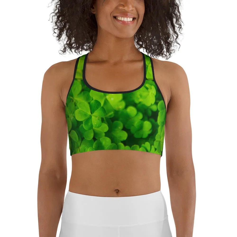 Lucky Leafy Sports Bra
