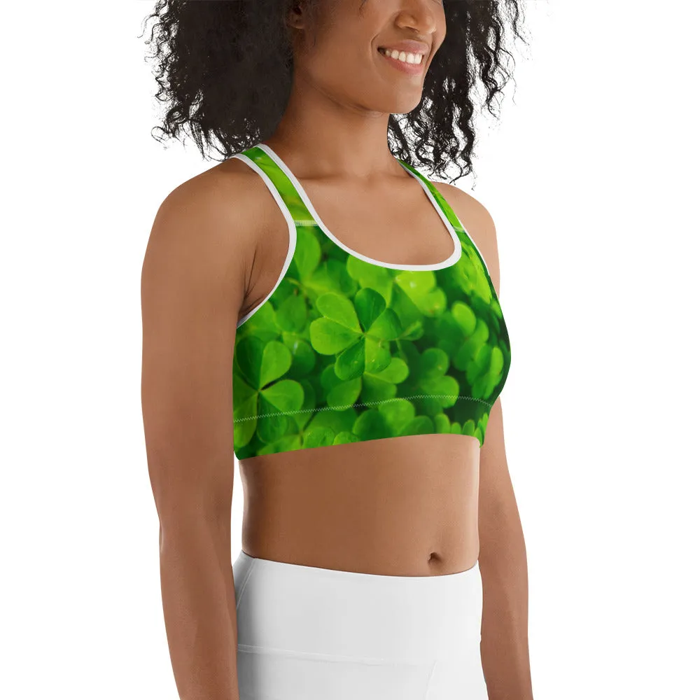 Lucky Leafy Sports Bra