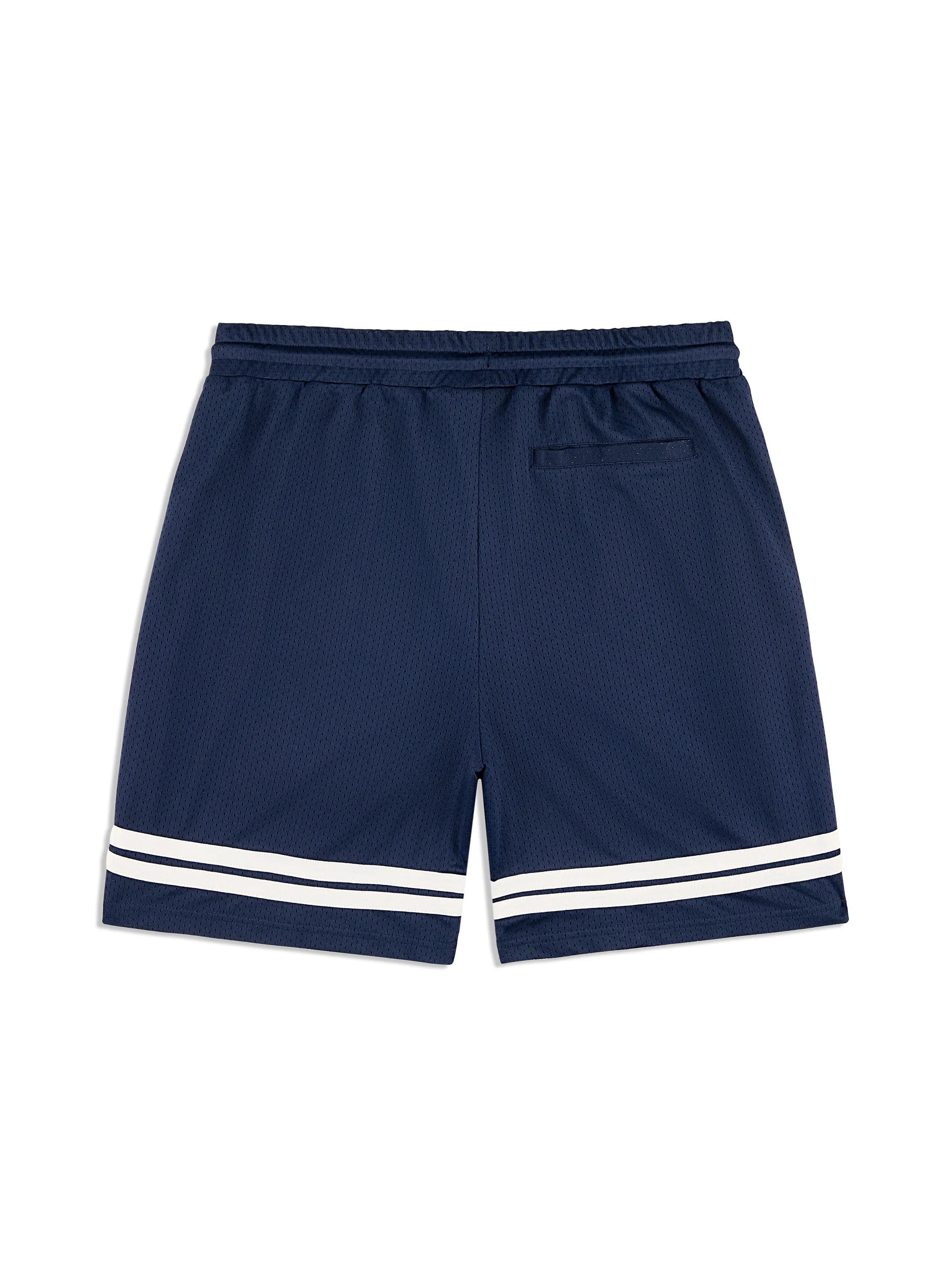Ludovic Mesh Short- Maritime Blue/ Quiet Grey