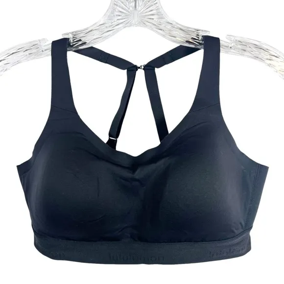 Lululemon women’s Fine Form sports bra size 34B racerback Black