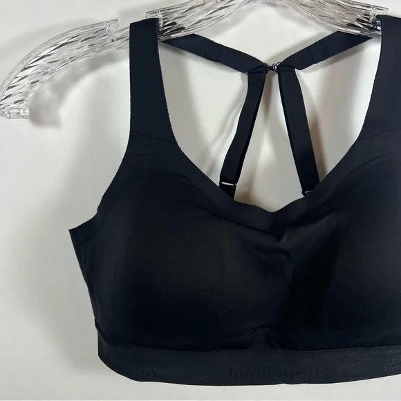 Lululemon women’s Fine Form sports bra size 34B racerback Black