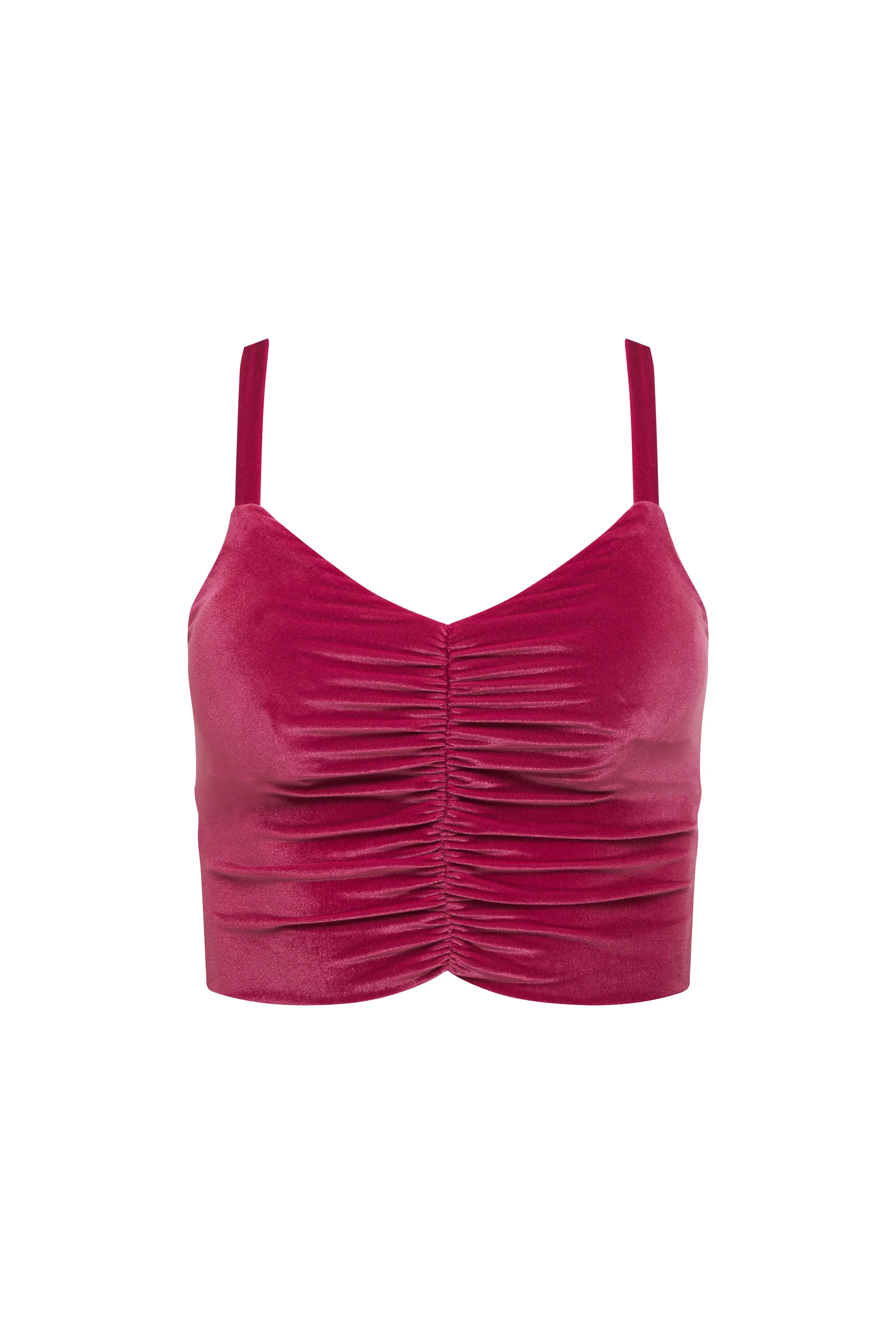 Luna Ruched Longline Bra
