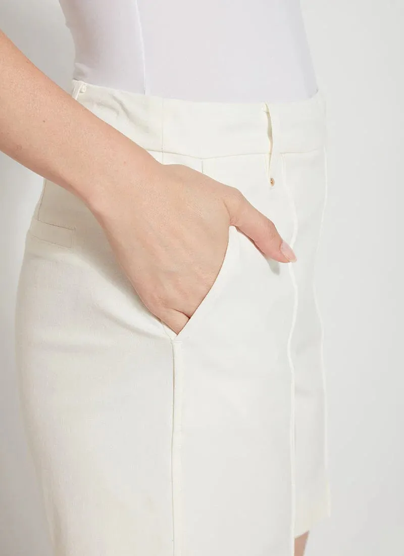 LYSSE - Amanda Stretch Twill Short - Off White