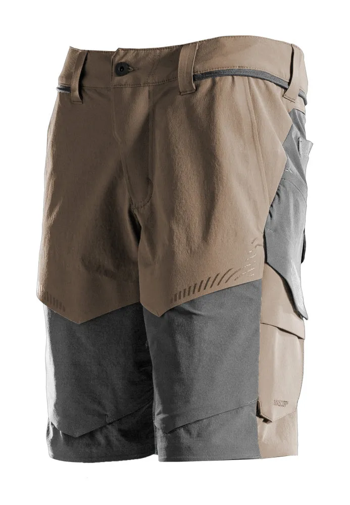 Mascot Customized Stretch Lightweight Shorts - Dark Sand/Stone Grey