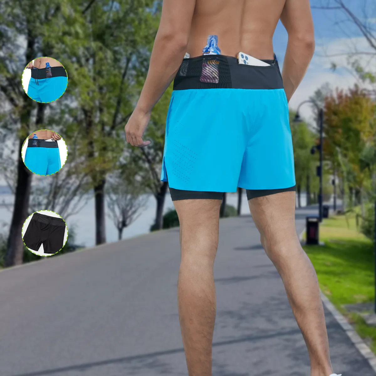 Men's 2-in-1 Trail Shorts