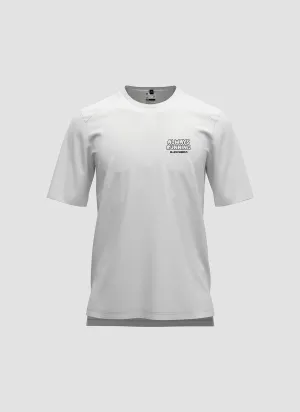 Men's ActiveCotton Tee - Always Running White