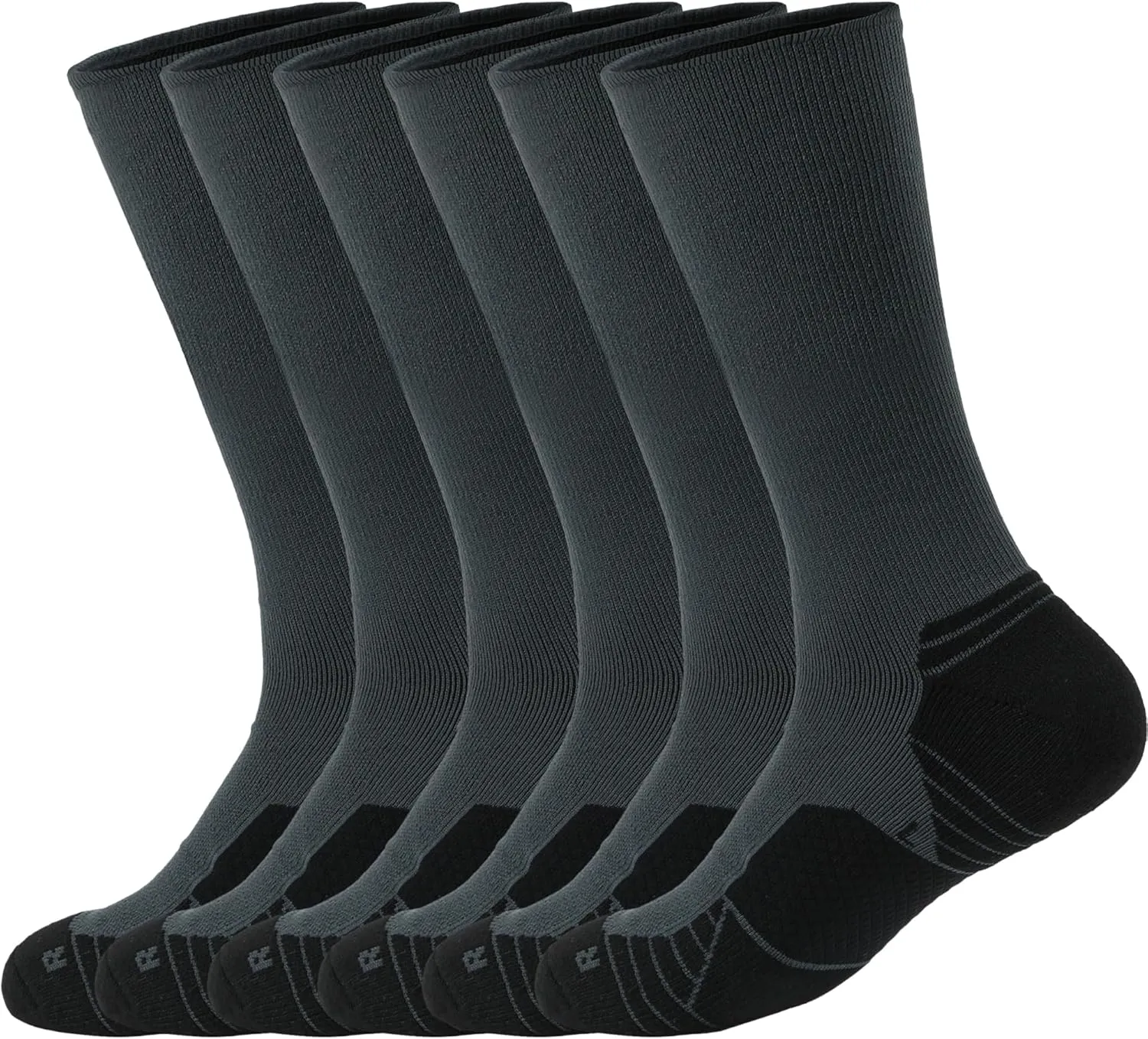 MEN'S ATHLETIC TUBE SOCKS 6PACK