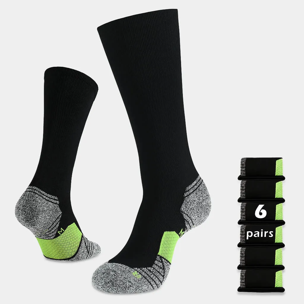 MEN'S ATHLETIC TUBE SOCKS 6PACK
