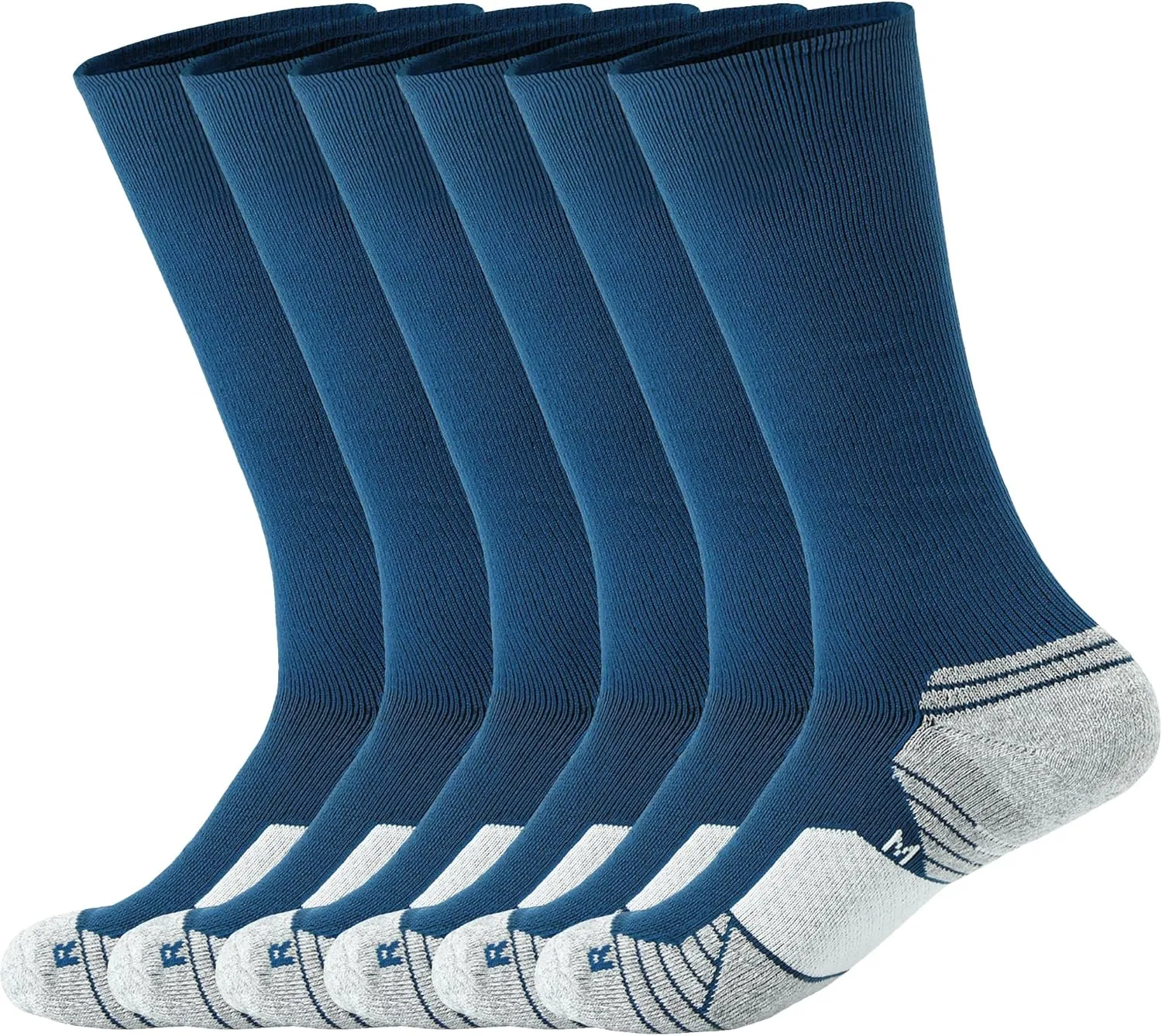 MEN'S ATHLETIC TUBE SOCKS 6PACK