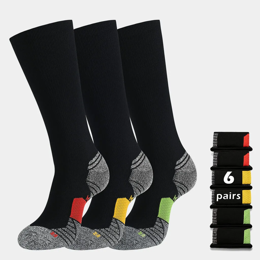 MEN'S ATHLETIC TUBE SOCKS 6PACK