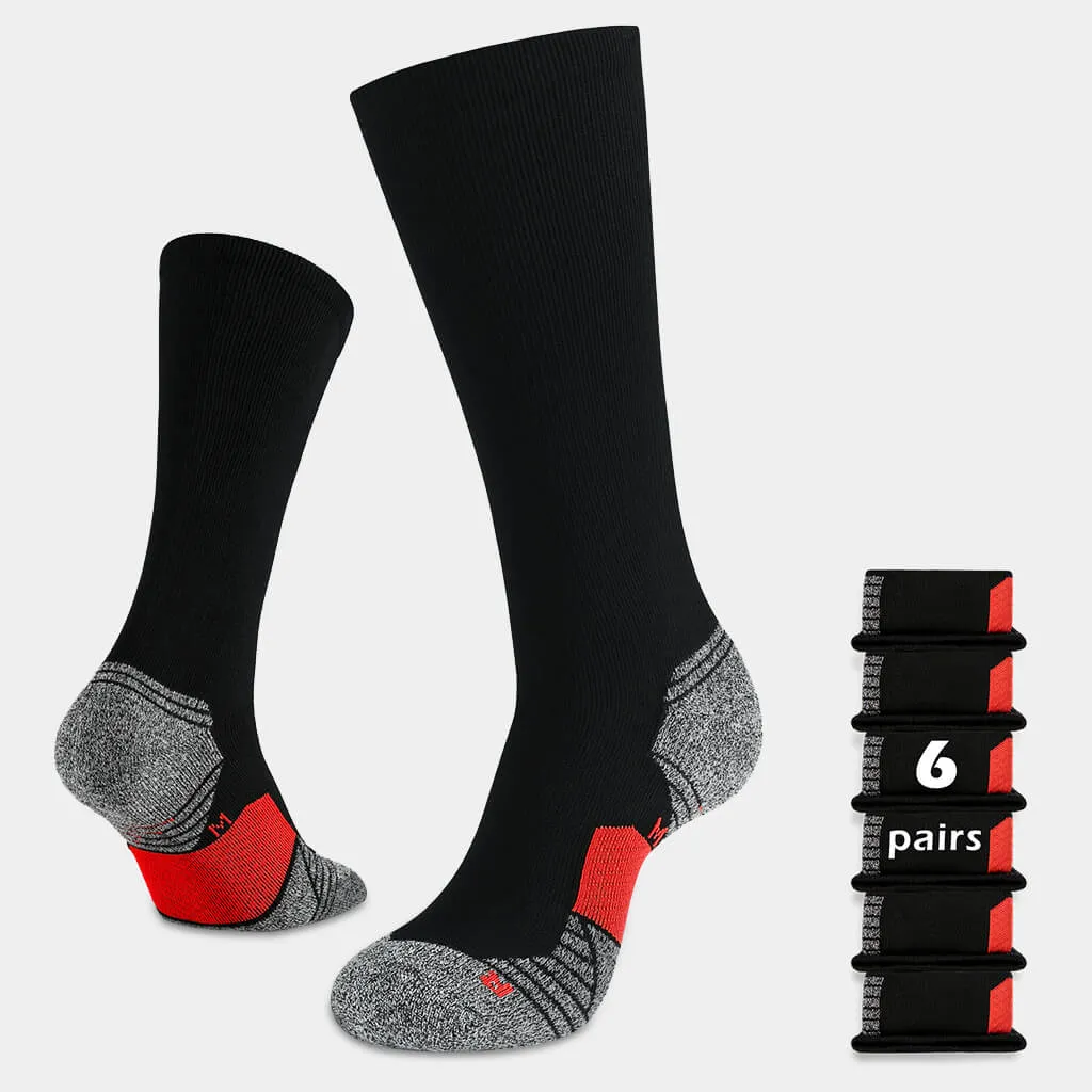 MEN'S ATHLETIC TUBE SOCKS 6PACK