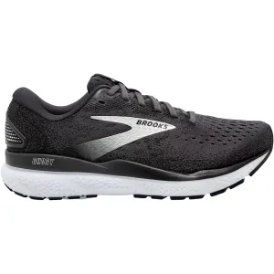 Men's Brooks Ghost 16 Black/Grey/White Mesh