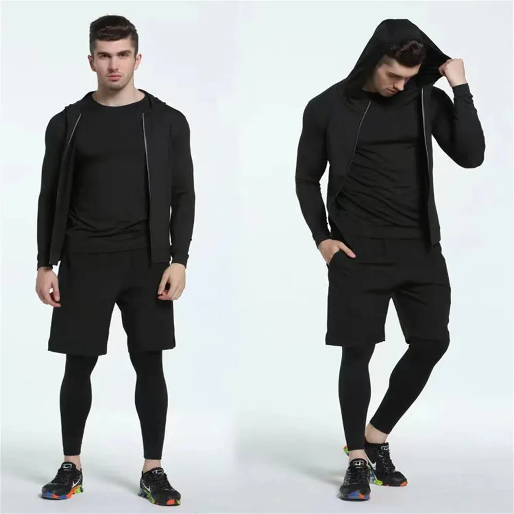 Men's Compression Sportswear Set | Gym & Fitness | MMA Tracksuit