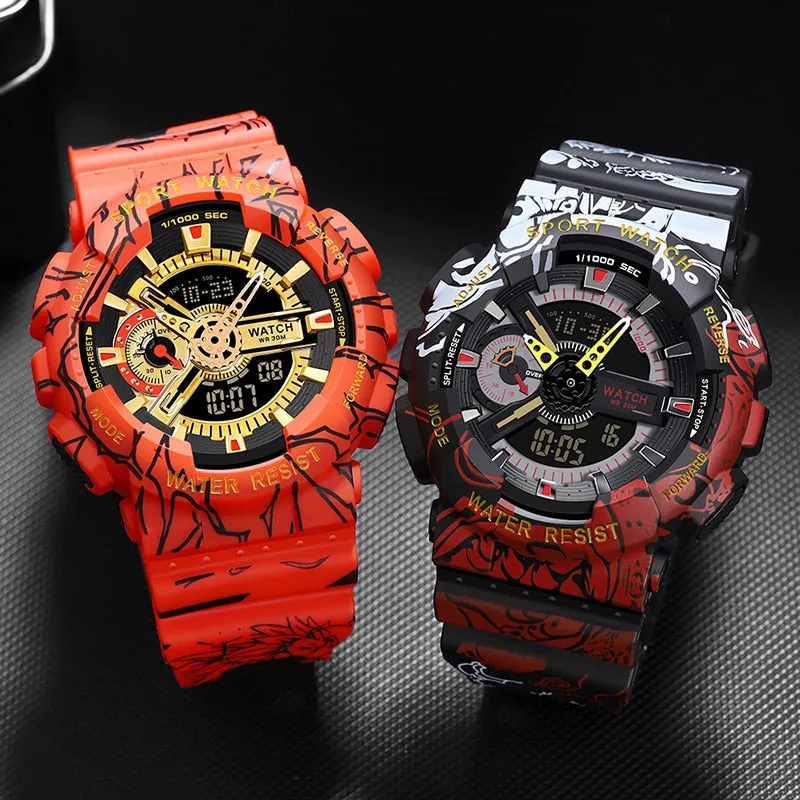 Men's Digital Clock Sports Watch