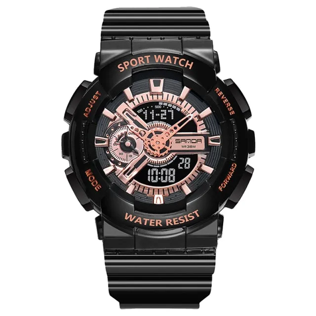 Men's Digital Clock Sports Watch