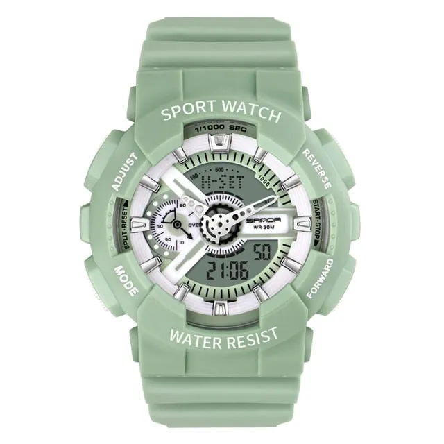 Men's Digital Clock Sports Watch