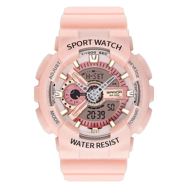 Men's Digital Clock Sports Watch