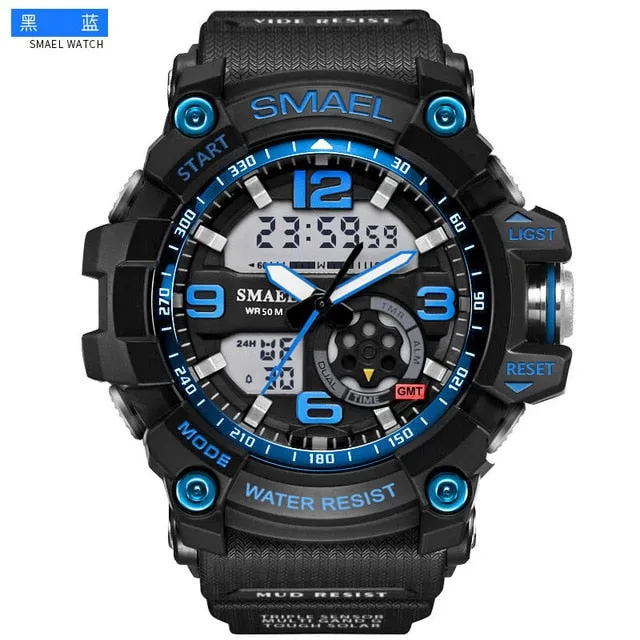 Men's Dual Display Sport Watch
