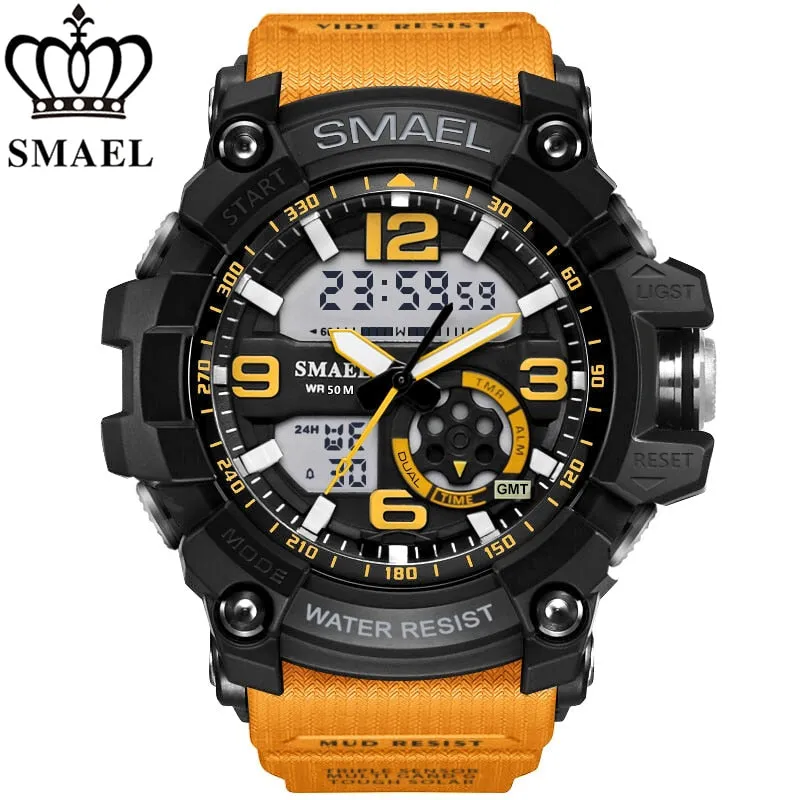 Men's Dual Display Sport Watch