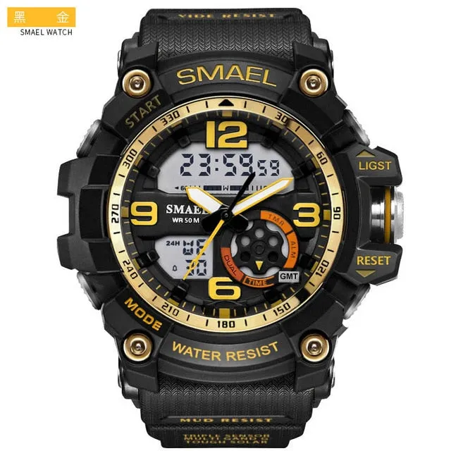 Men's Dual Display Sport Watch