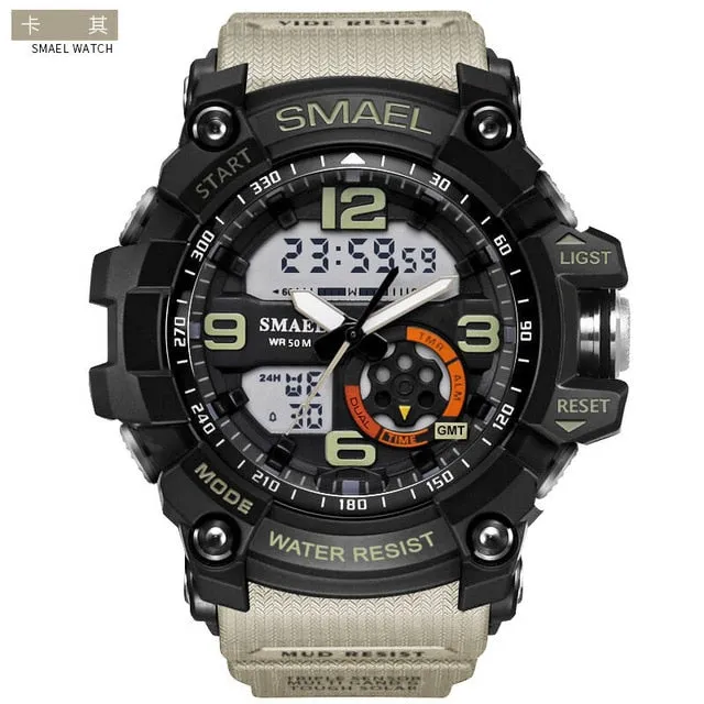 Men's Dual Display Sport Watch
