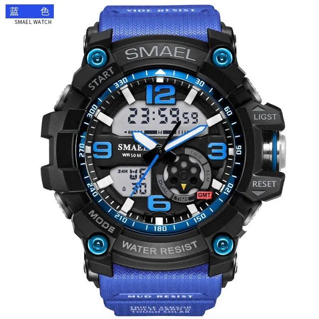 Men's Dual Display Sport Watch