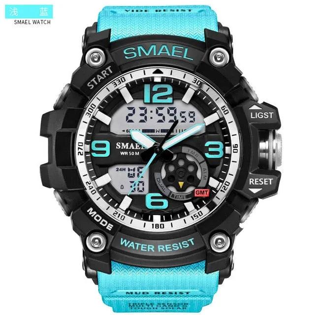 Men's Dual Display Sport Watch