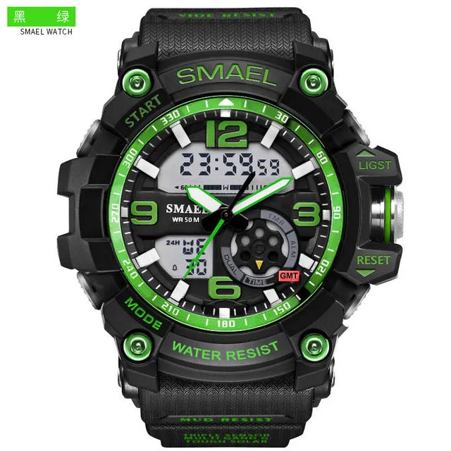 Men's Dual Display Sport Watch