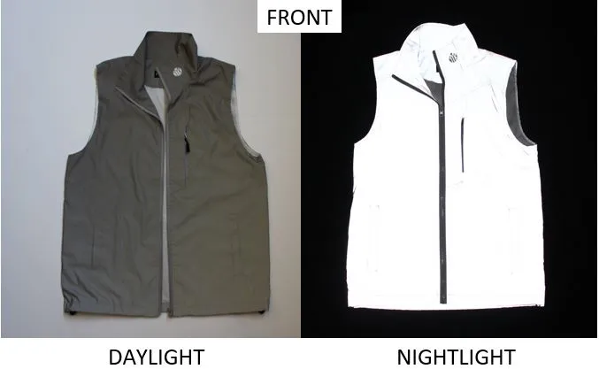 MEN'S FULLY REFLECTIVE LIGHTWEIGHT VEST