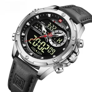 Mens Original Watches  Men Fashion Sports Waterproof Luxury Corium Strap Men Wristwatch