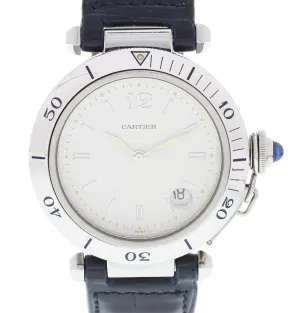 Men's Pasha De Cartier Automatic 1040 Stainless Steel