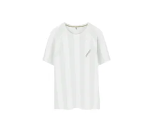 Men's Printed Tech T | Grey/White